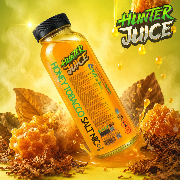 سالت نیکوتین تنباکو عسل Honey tobacco هانترجویس سالت نیکوتین تنباکو عسل Honey tobacco هانترجویس