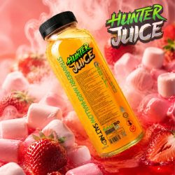 سالت نیکوتین مارشملو توت فرنگی Strawberry Marshmallow هانترجویس