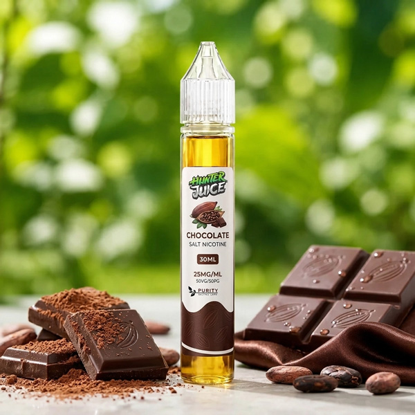 سالت نیکوتین شکلات Chocolate هانترجویس 30 میل سالت نیکوتین شکلات Chocolate هانترجویس 30 میل