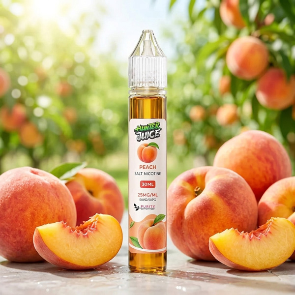 سالت نیکوتین هلو Peach هانترجویس 30 میل سالت نیکوتین هلو Peach هانترجویس 30 میل