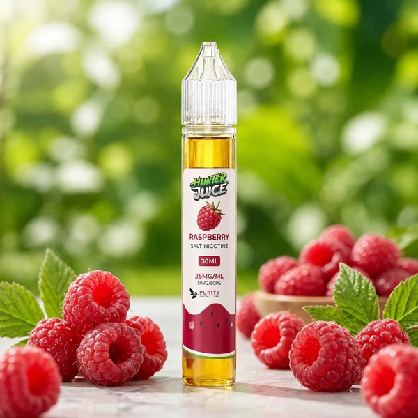 سالت نیکوتین تمشک Raspberry هانترجویس 30 میل سالت نیکوتین تمشک Raspberry هانترجویس 30 میل